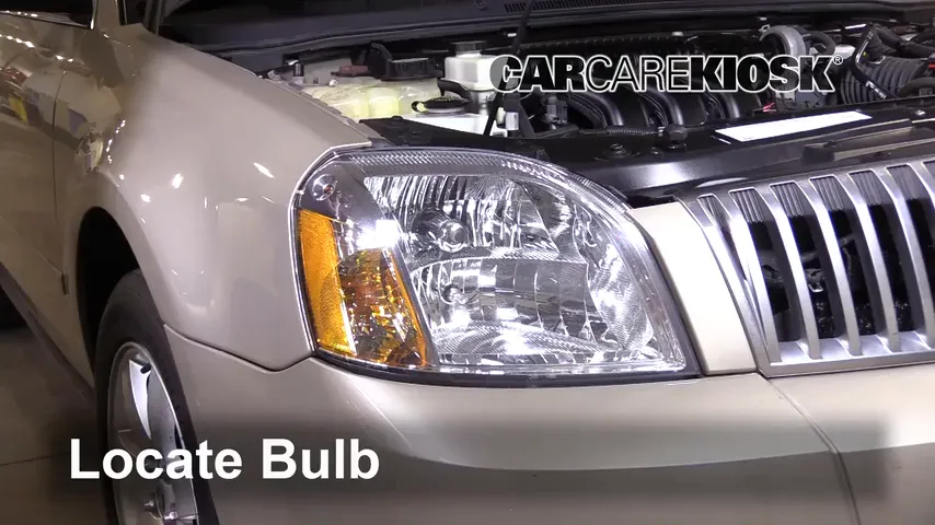 2005 Mercury Montego Premier 3.0L V6 Lights Headlight (replace bulb)